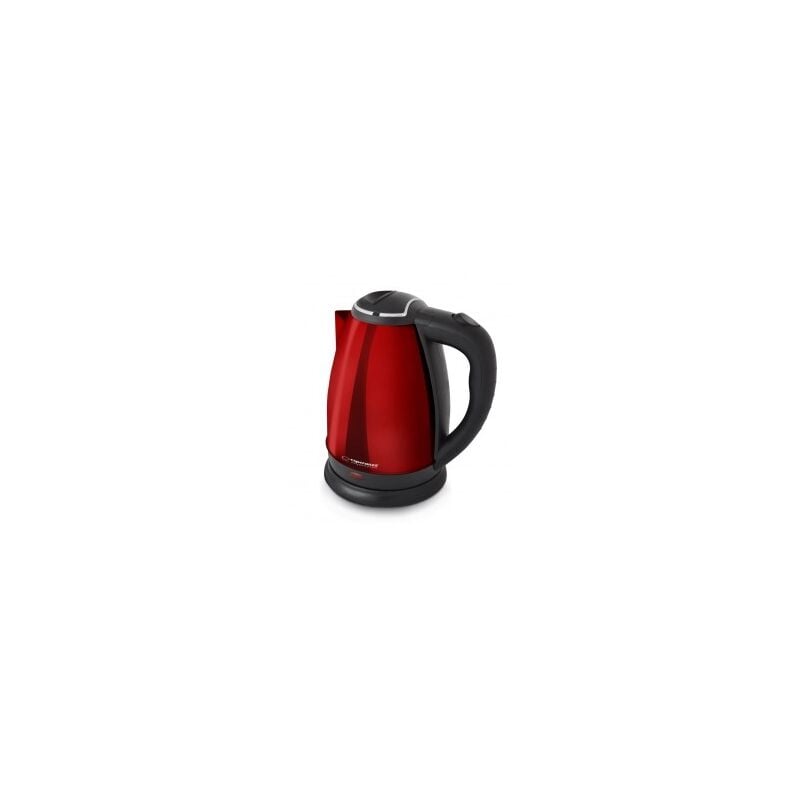 foto del prodotto esperanza bollitore ekk113r nero rosso acciaio inox plastica 1800 w 1,8 l 5901299966426