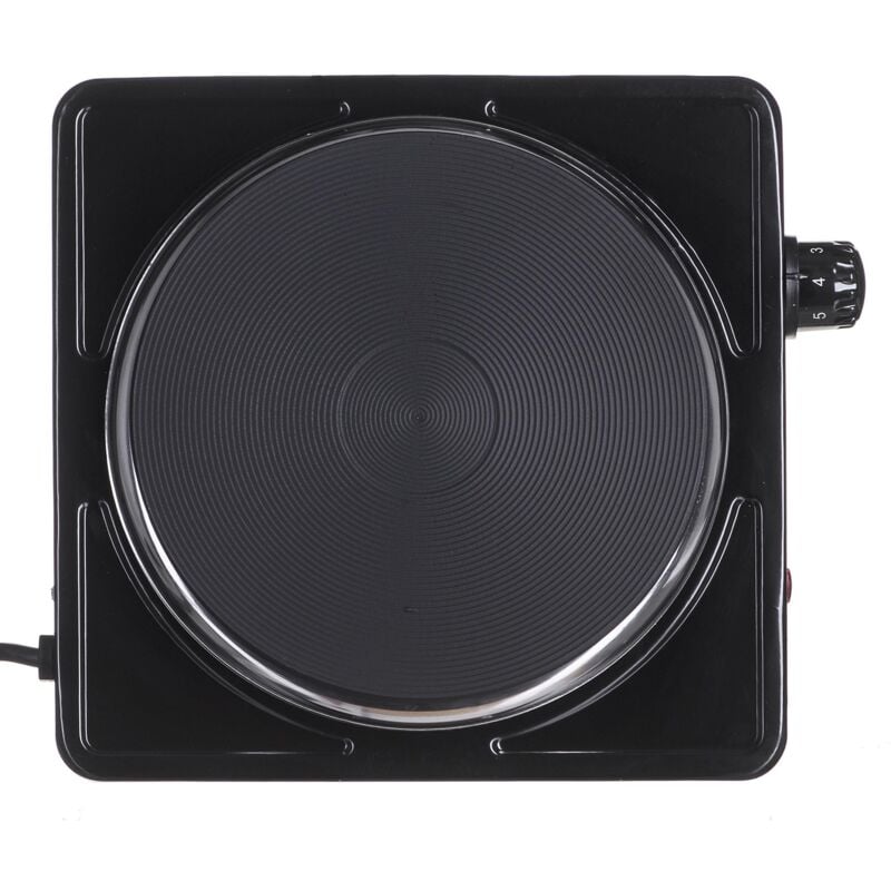 foto del prodotto esperanza ekh002k piano cottura elettrico pinatubo nero, metallo,