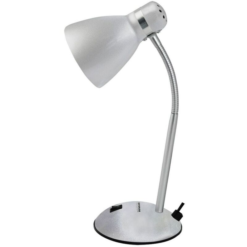 foto del prodotto esperanza lampada da scrivania eld113s argentato plastica 12 w