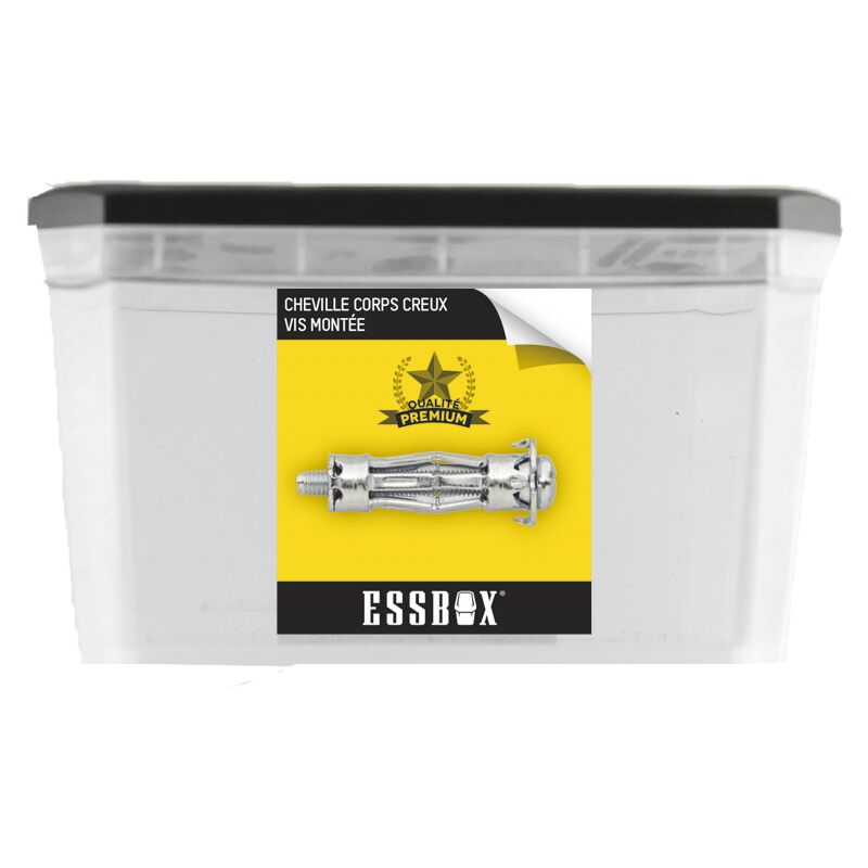 foto del prodotto essbox scell it tappo a corpo cavo spyder plus 5 mm x 50 mm confezione da 100 ex 91108105050
