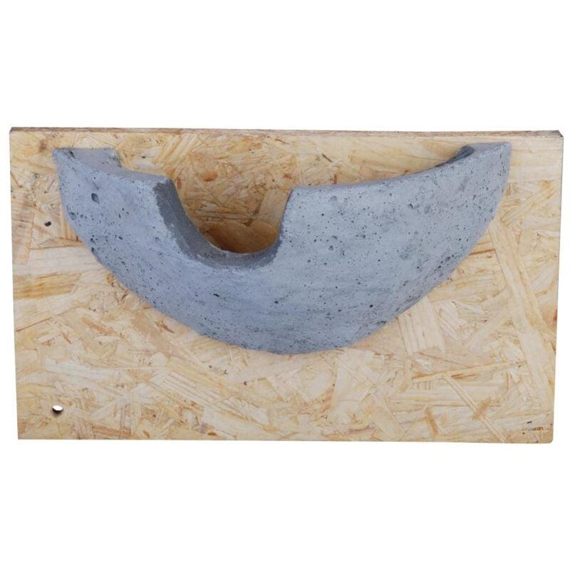 foto del prodotto esschert design nido per rondini a forma di cesta rovesciata, molto robusta, da circa 24 cm x 9,1 cm x 15 cm