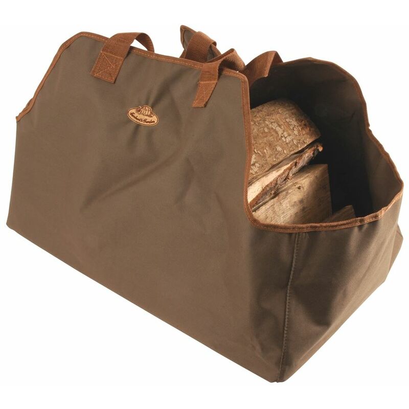 foto del prodotto esschert design sacco portalegna con manici sacca borsa legna
