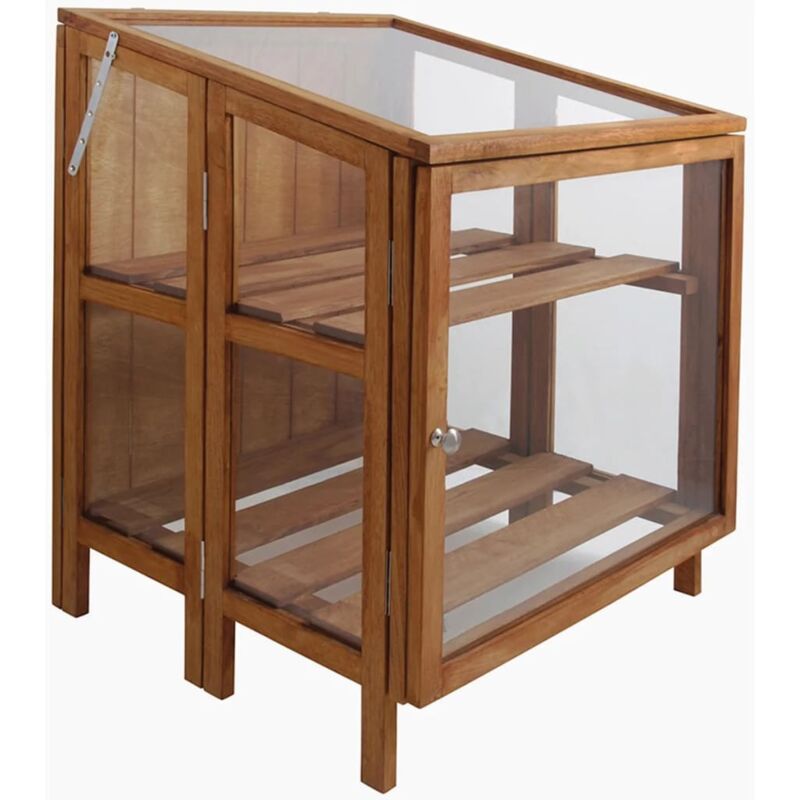 foto del prodotto esschert design serra in legno massello piccola gt32