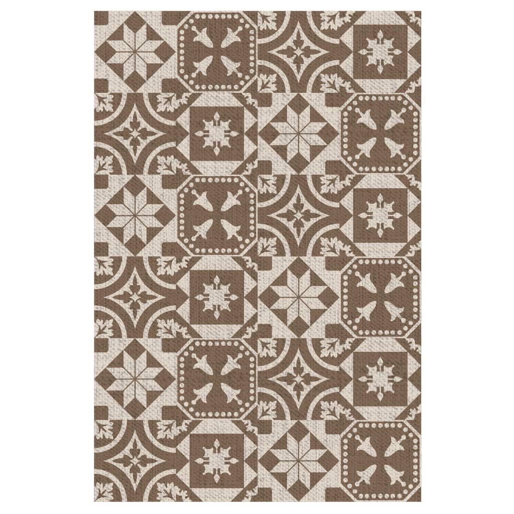 foto del prodotto esschert design tappeto da esterno 182x122 cm piastrelle portoghesi cod mxl 55742