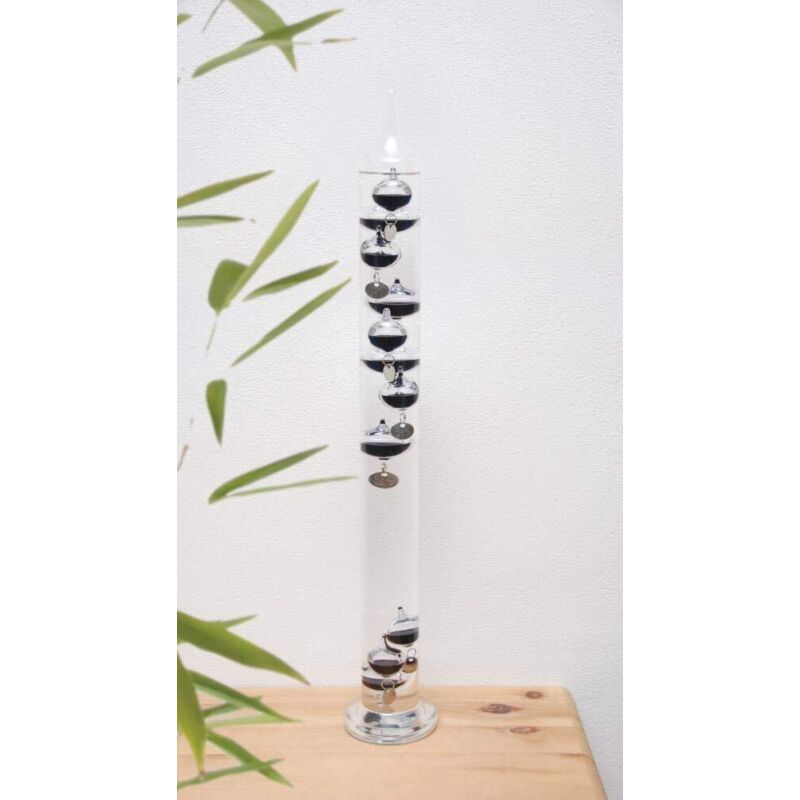 foto del prodotto esschert design th44 57 x 8 x 8cm glass termometro di galileo multi colore