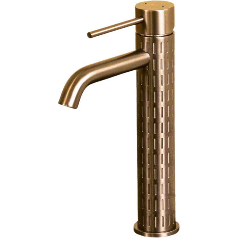 foto del prodotto essebagno architek miscelatore per lavabo alto in rame spazzolato