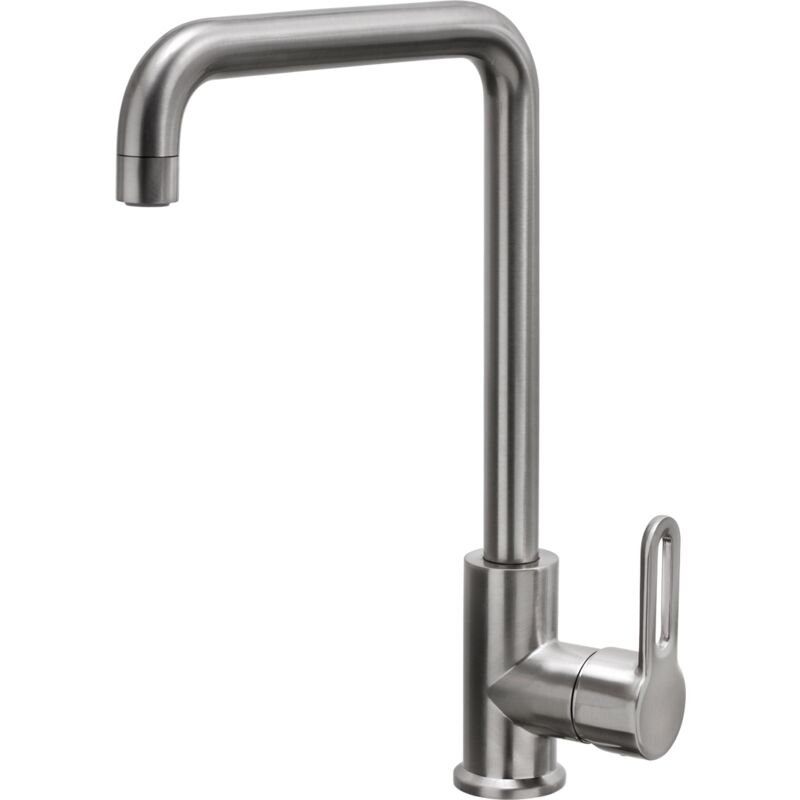 foto del prodotto essebagno baltic miscelatore per lavello in acciaio inox