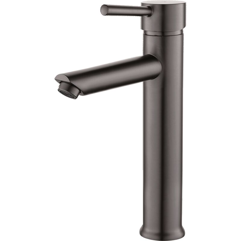 foto del prodotto essebagno deco miscelatore per lavabo in grigio gun metal