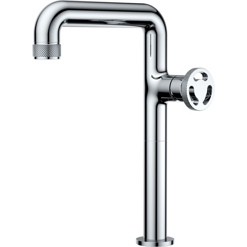 foto del prodotto essebagno factory rubinetto alto per lavabo cromo