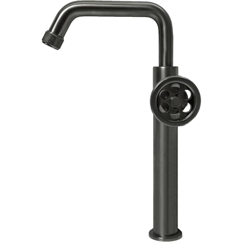 foto del prodotto essebagno indus rubinetto per lavabo alto in metallo canna di fucile