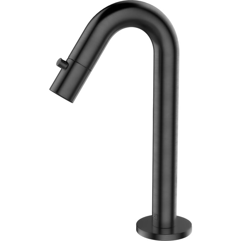 foto del prodotto essebagno lavabo indus in gun metal acqua fredda
