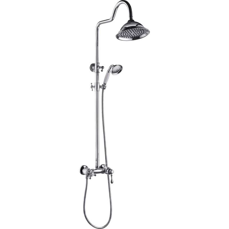 foto del prodotto essebagno leeds 2 colonna doccia meccanica retro cromato