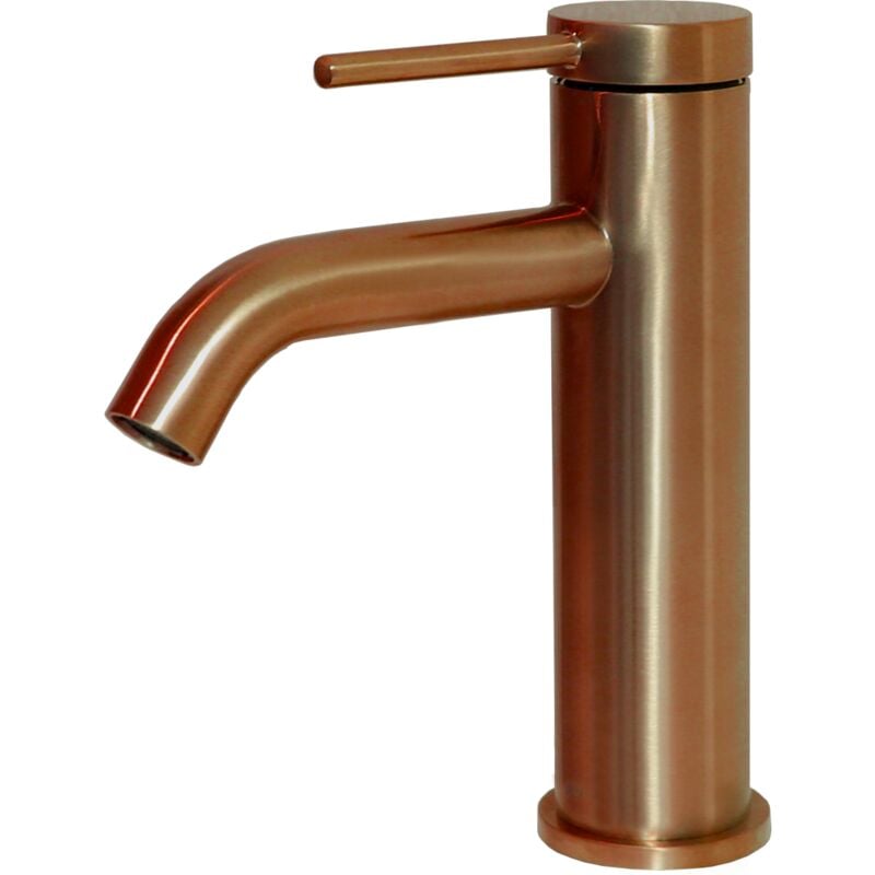 foto del prodotto essebagno lollipop miscelatore per lavabo basso rame spazzolato