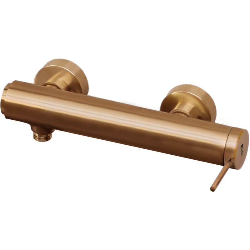 foto del prodotto essebagno luisa miscelatore doccia meccanico rame spazzolato