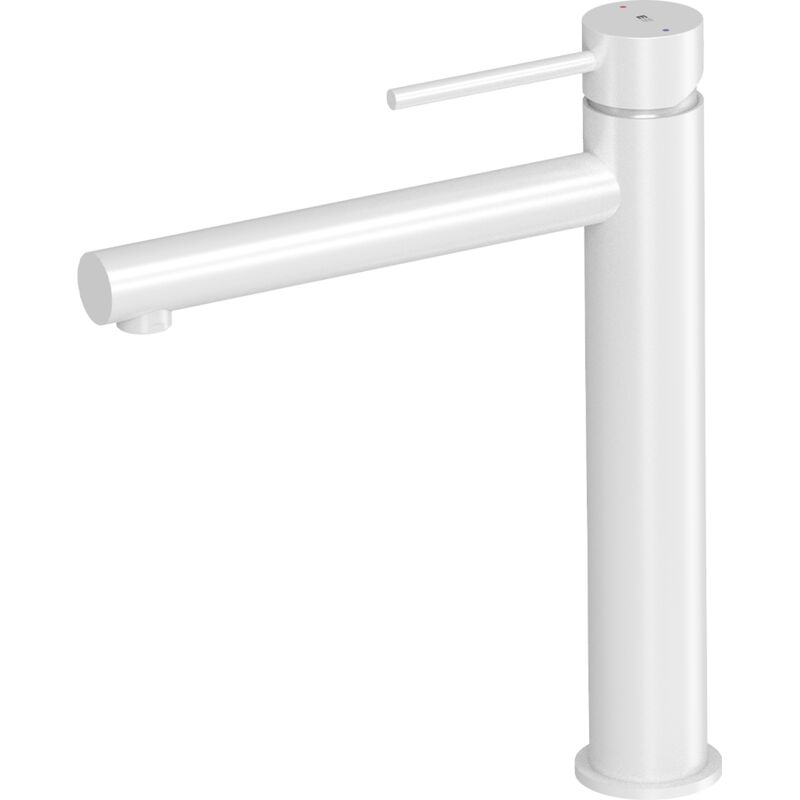 foto del prodotto essebagno luisa miscelatore per lavabo alto bianco