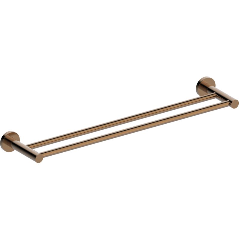 foto del prodotto essebagno luisa portasalviette 2 barre acciaio inox rame