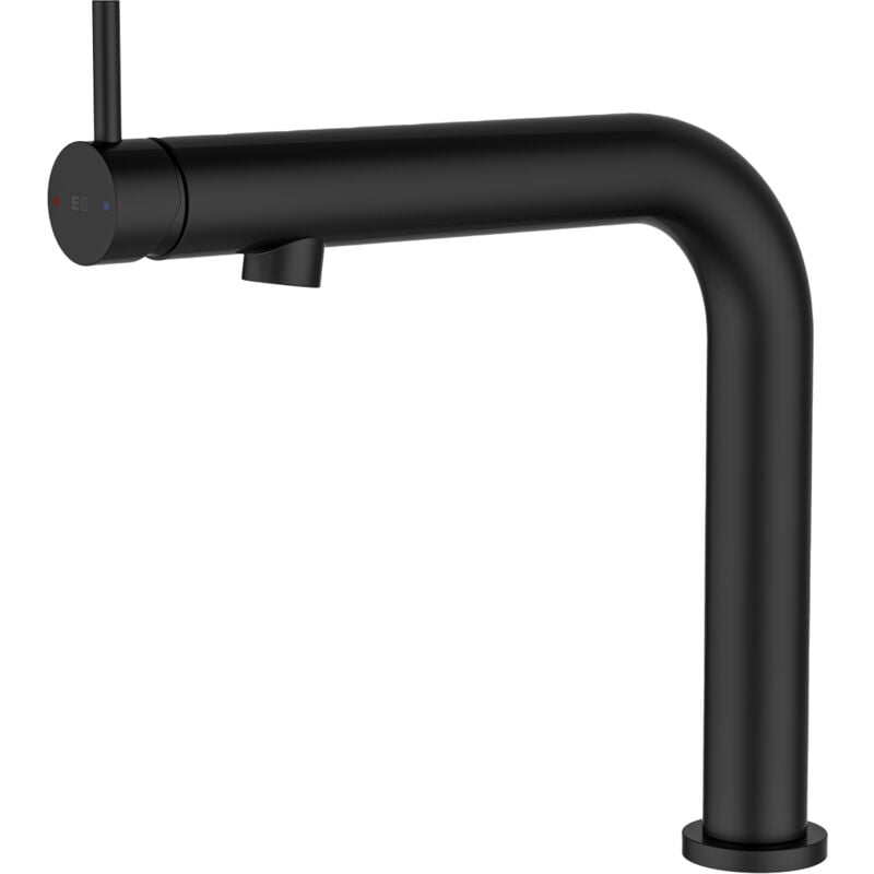 foto del prodotto essebagno magic rubinetto da cucina nero