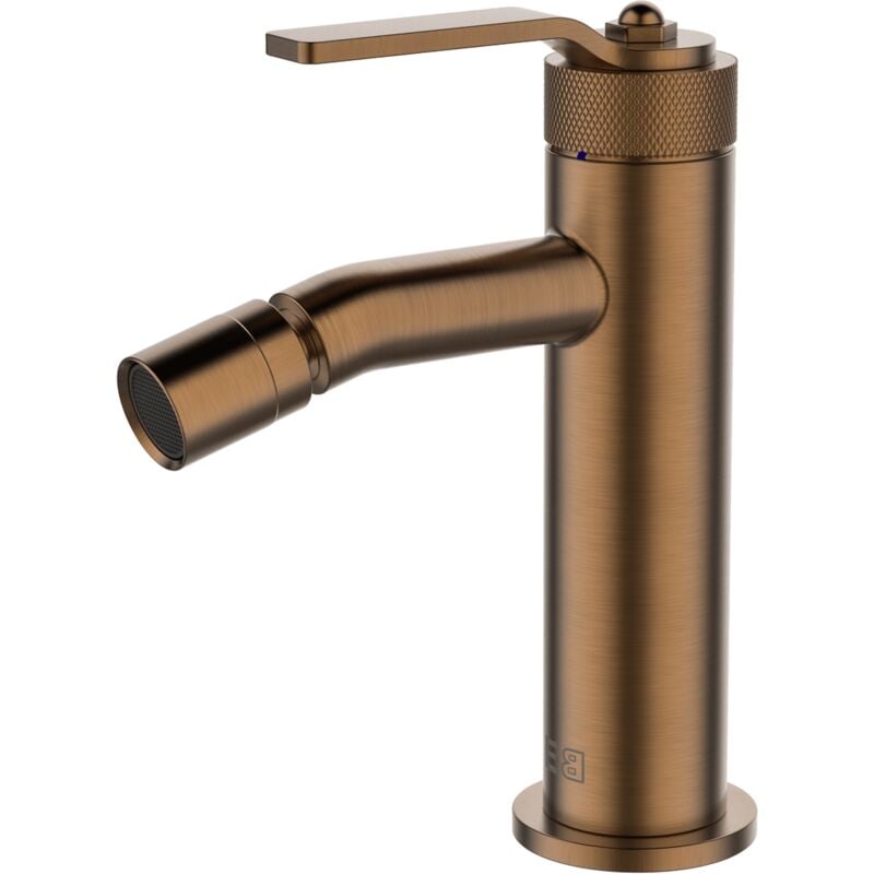 foto del prodotto essebagno molette miscelatore per bidet in rame spazzolato