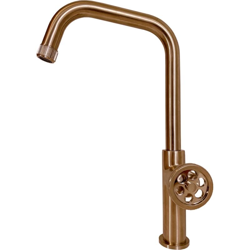 foto del prodotto essebagno rubinetto da cucina indus in rame