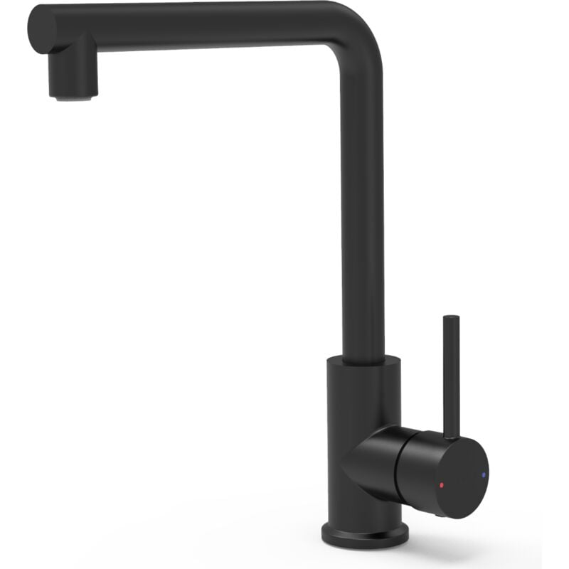 foto del prodotto essebagno rubinetto del lavello nero pure ii