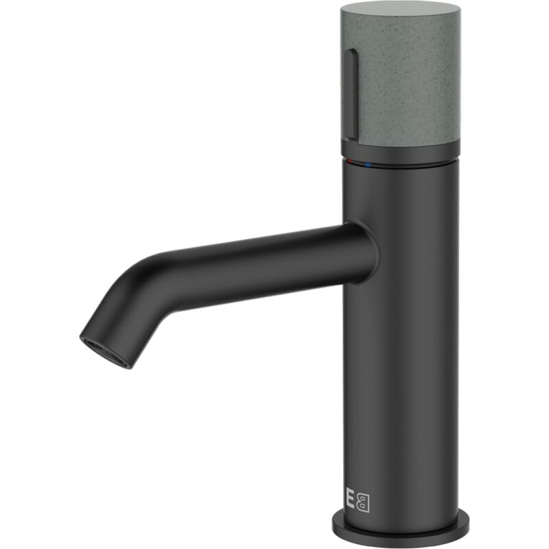 foto del prodotto essebagno rubinetto manopola per lavabo basso nero