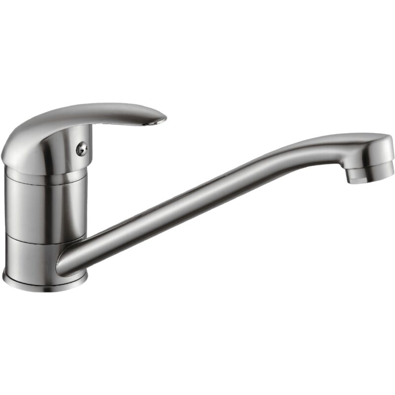 foto del prodotto essebagno th o miscelatore per lavello in acciaio inox