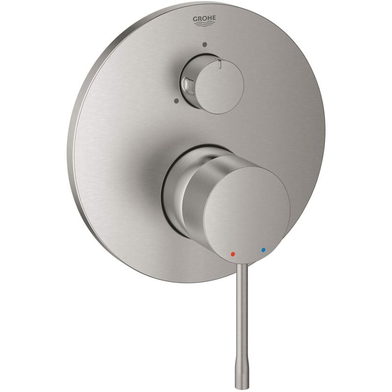 foto del prodotto essence miscelatore ad incasso per 3 utenze, supersteel 24092dc1 grohe