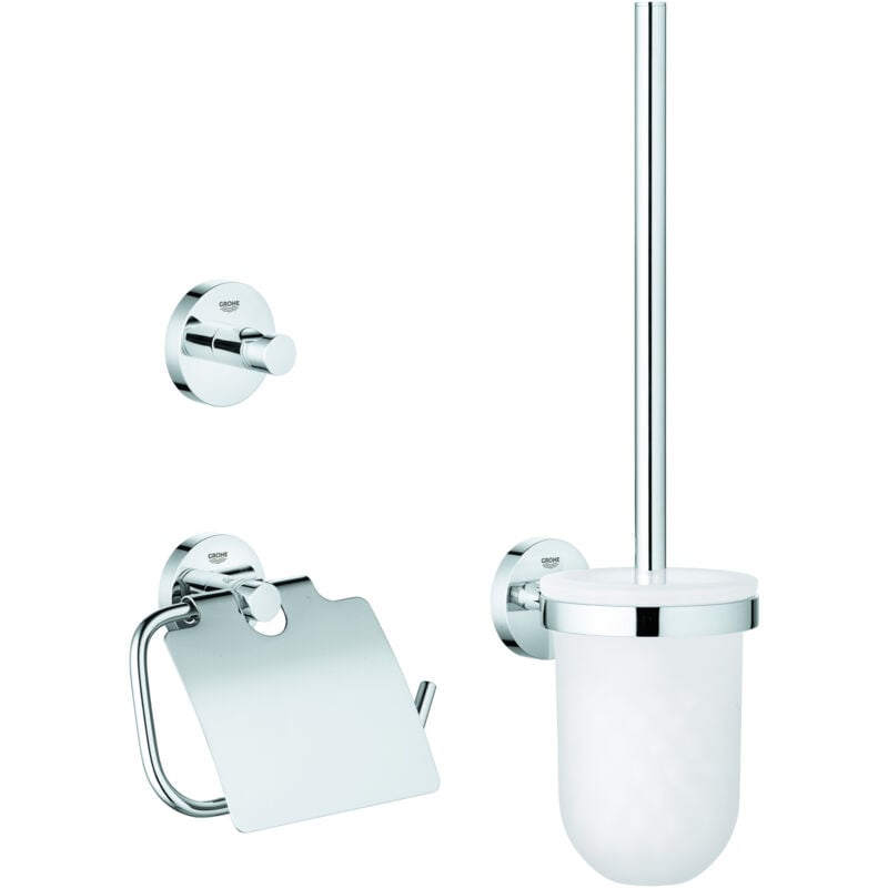 foto del prodotto essentials - set accessori wc 3 in 1, cromato 40407001 - grohe