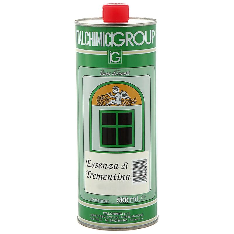 foto del prodotto essenza di trementina vegetale 100 pura belle arti e legno 500ml