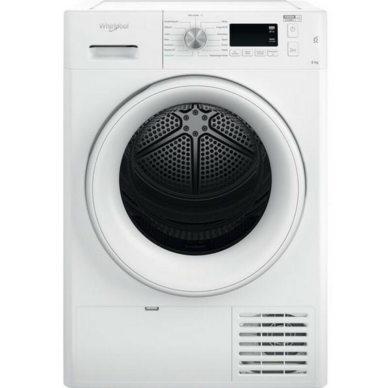 foto del prodotto essiccatore a condensatore 60cm 8kg b bianco fftcm118xbfr whirlpool