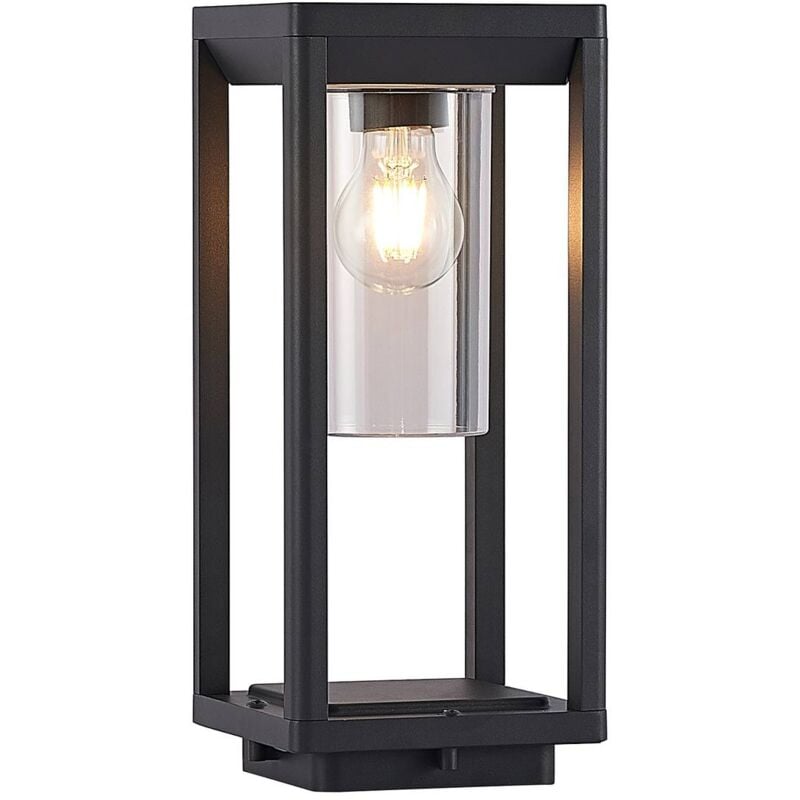 foto del prodotto estami' in nero da alluminio - lindby