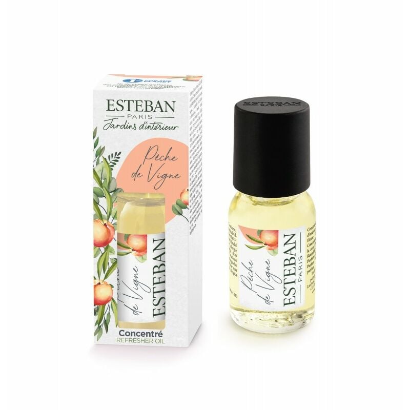 foto del prodotto esteban paris concentrato di profumo per diffusori ambiente peche de vigne 15 ml