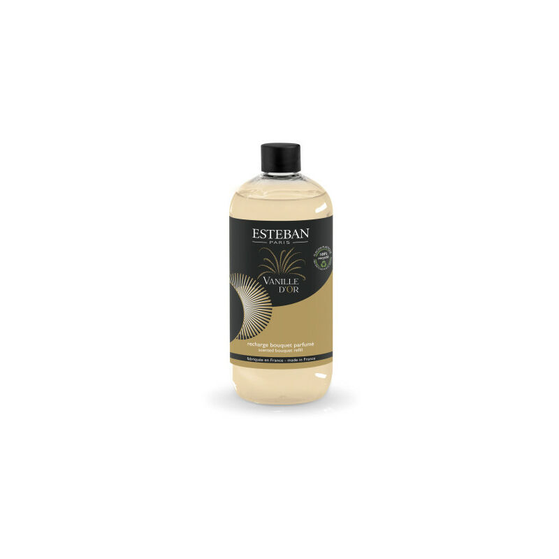 foto del prodotto esteban ricarica per bouquet diffusore a bastoncino fragranza vanille d or 500ml paris