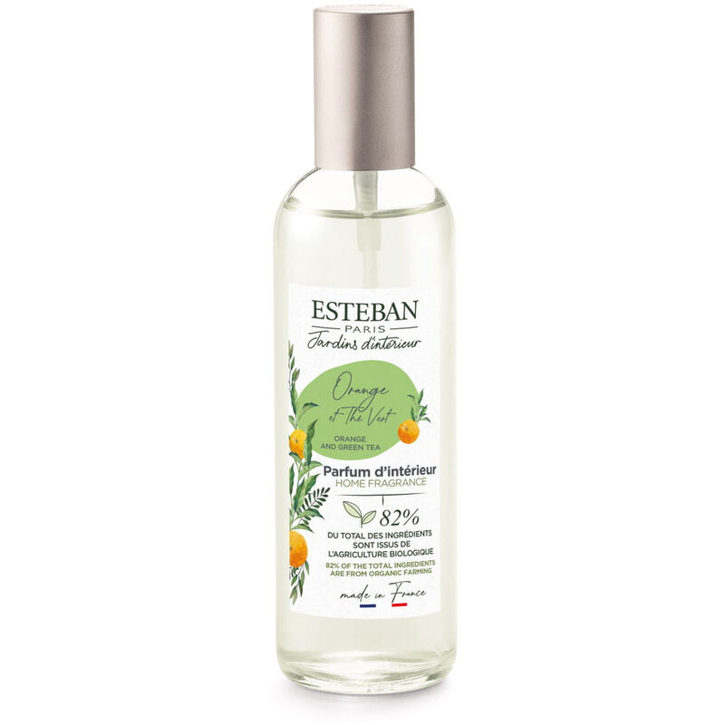 foto del prodotto esteban vaporizzatore spray per ambiente 100ml arancio e te verde