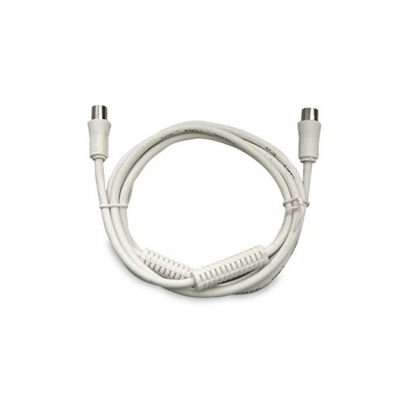 foto del prodotto estensione coassiale da maschio a femmina bianco 1,5 m filtro gsc 002601350