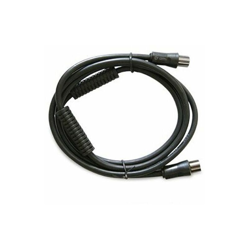 foto del prodotto estensione coassiale da maschio a femmina nero 1,5 m filtro gsc 002601352