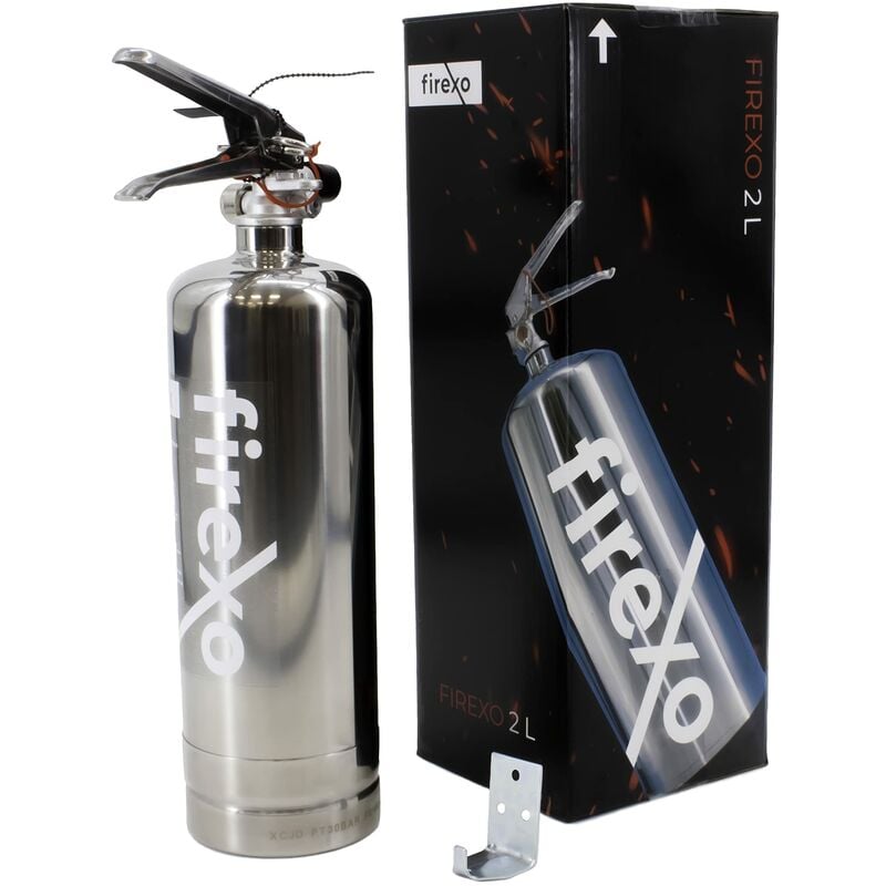 foto del prodotto estintore 2 liter fire extinguisher per casa, auto, cucina, camper, lavoro, ristorante, barca, camino estintore a polvere per tutte le classi