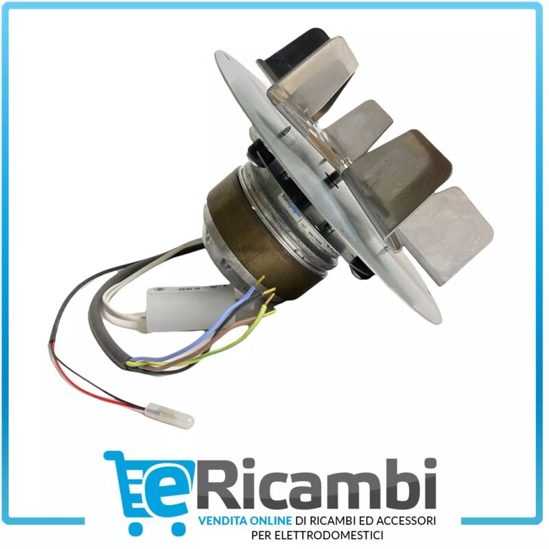 foto del prodotto estrattore aspiratore fumi ebm r2e180 cg82 01 con encoder 68 watt stufa pellet
