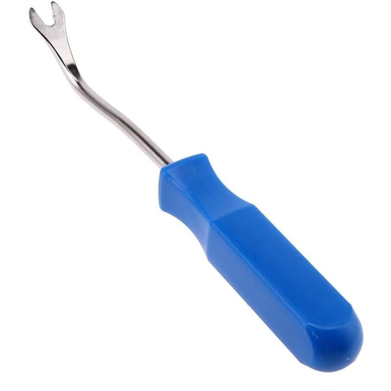 foto del prodotto estrattore per chiodi da 4 pollici per pannelli di portiera di auto, cacciavite di fissaggio, strumenti per clip di pannelli di rivestimento interni,