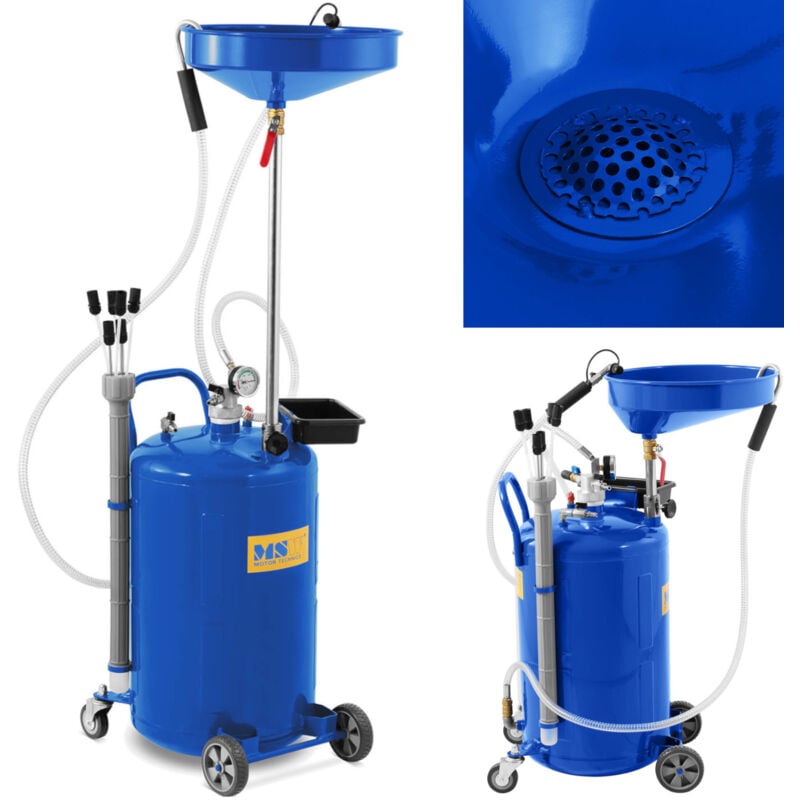 foto del prodotto estrattore pneumatico per olio da 70 l