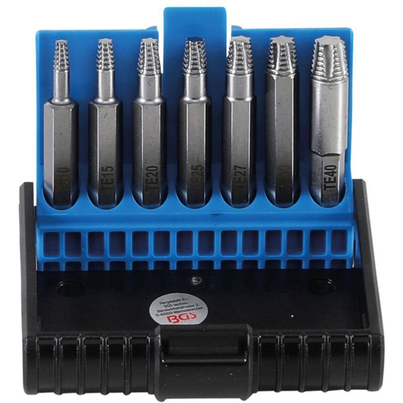 foto del prodotto estrattore torx danneggiato per cacciavite set di 7 estrattori