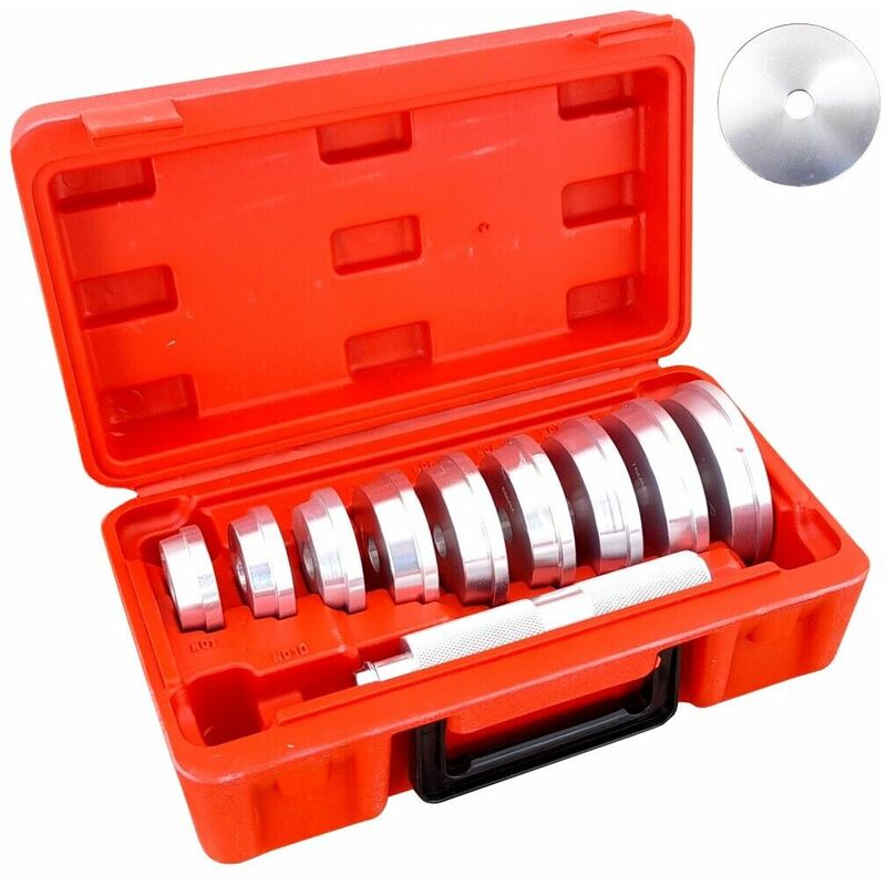 foto del prodotto estrattori cuscinetti boccole set 10 pz con valigetta ruote auto moto camion