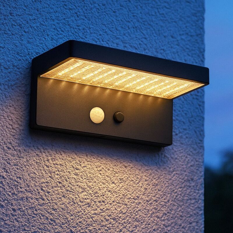 foto del prodotto estrella applique solare equi. rilevatore di presenza da 60 w 3 modalit 