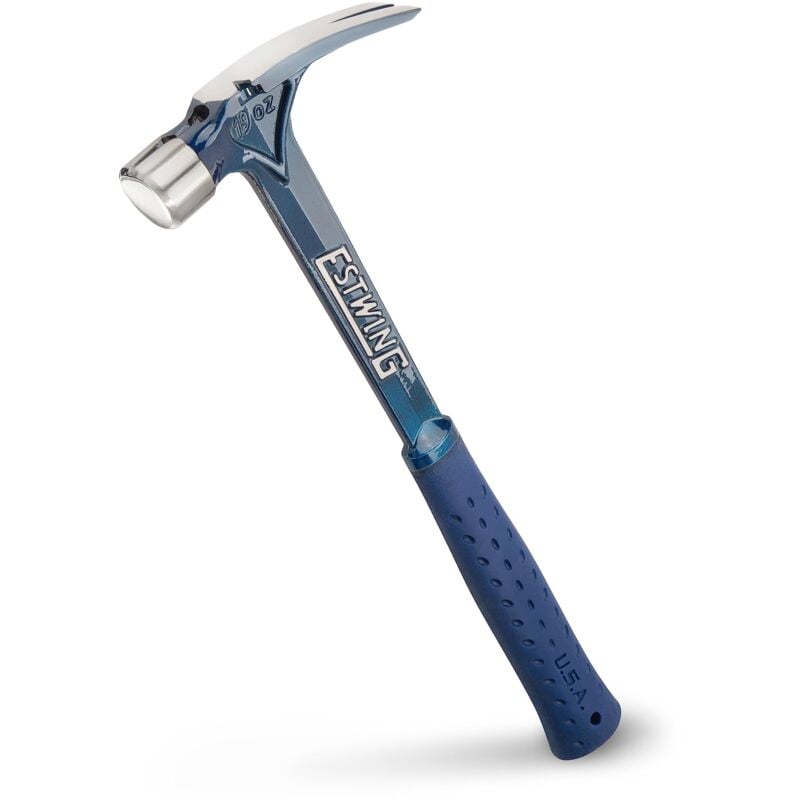 foto del prodotto estwing e6 19s martello con impugnatura vinilica, 540 g, colore blu