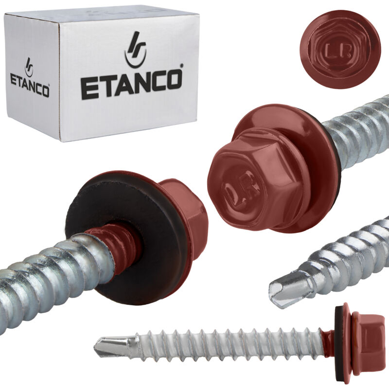 foto del prodotto etanco bauernschrauben gtf hd z16 6,4 50mm ral 3009