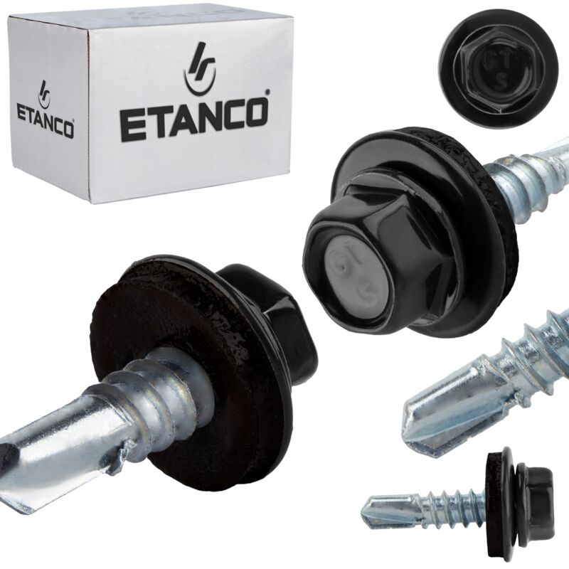 foto del prodotto etanco bohrschrauben gt5 z14 5,5x19mm ral 9005