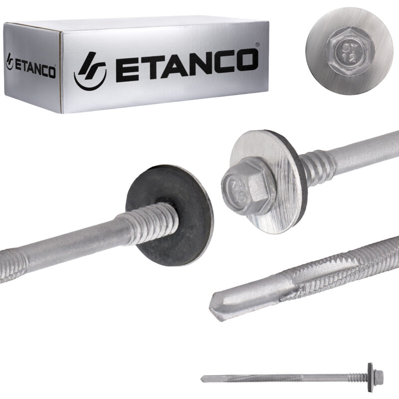 foto del prodotto etanco schrauben gtr12 sp a19 5,5 6,3x110mm verzinkt