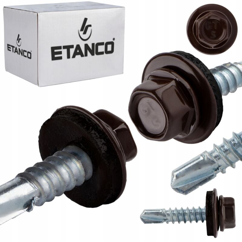 foto del prodotto etanco selbstbohrende schrauben gt5 z14 5,5x25mm ral 8017