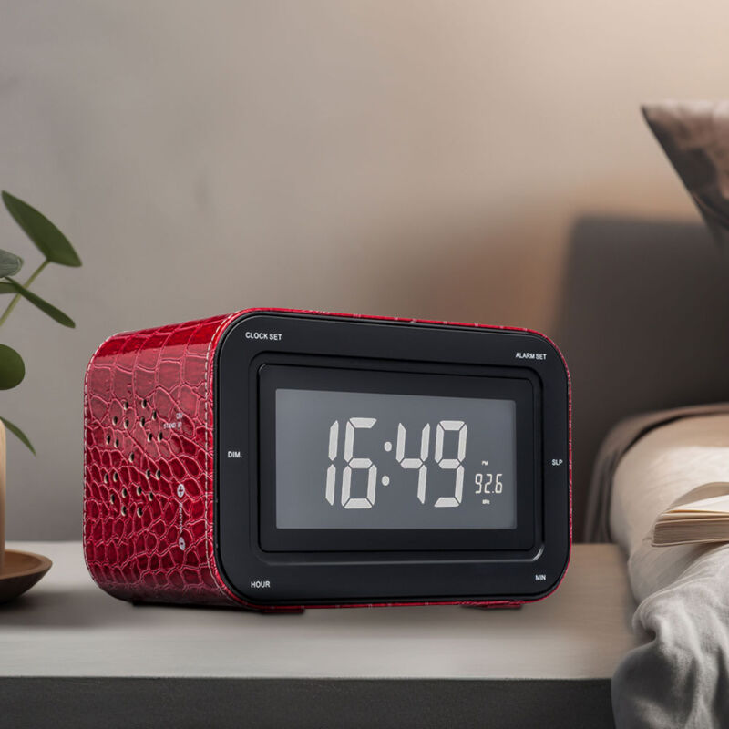 foto del prodotto etc shop i bambini radiofonici altoparlanti display lcd sveglia snooze radio bigben rr 30 ltr