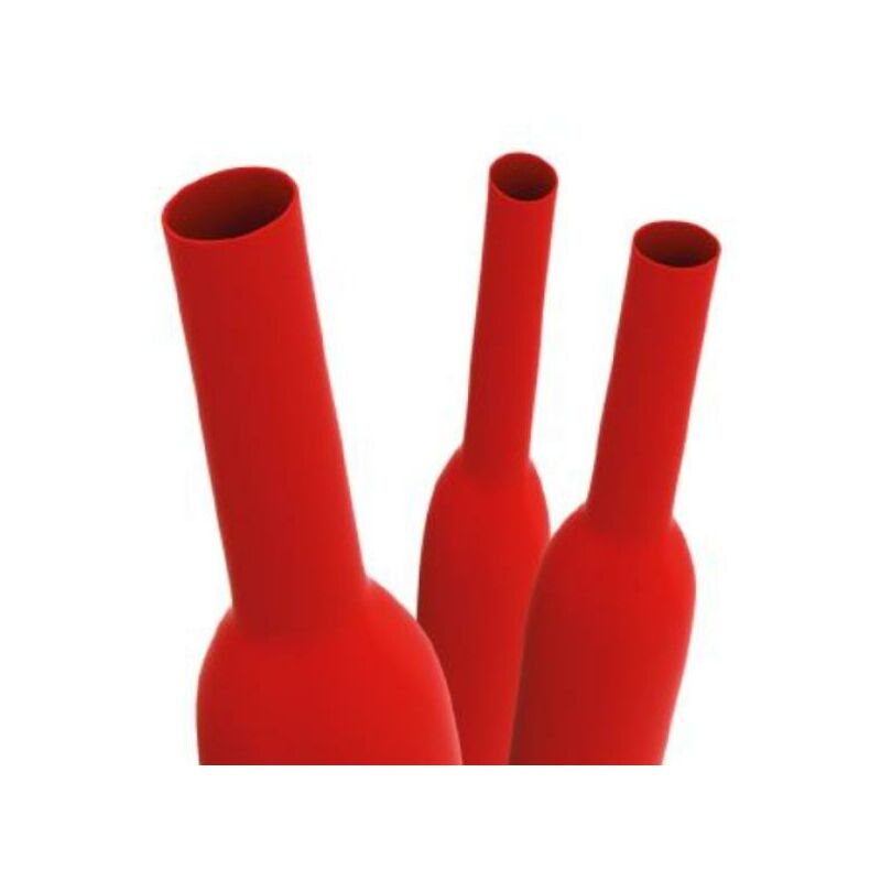 foto del prodotto etelec - guaina termorestringente tubings 1.2 mm 1 m rosso - gt1116